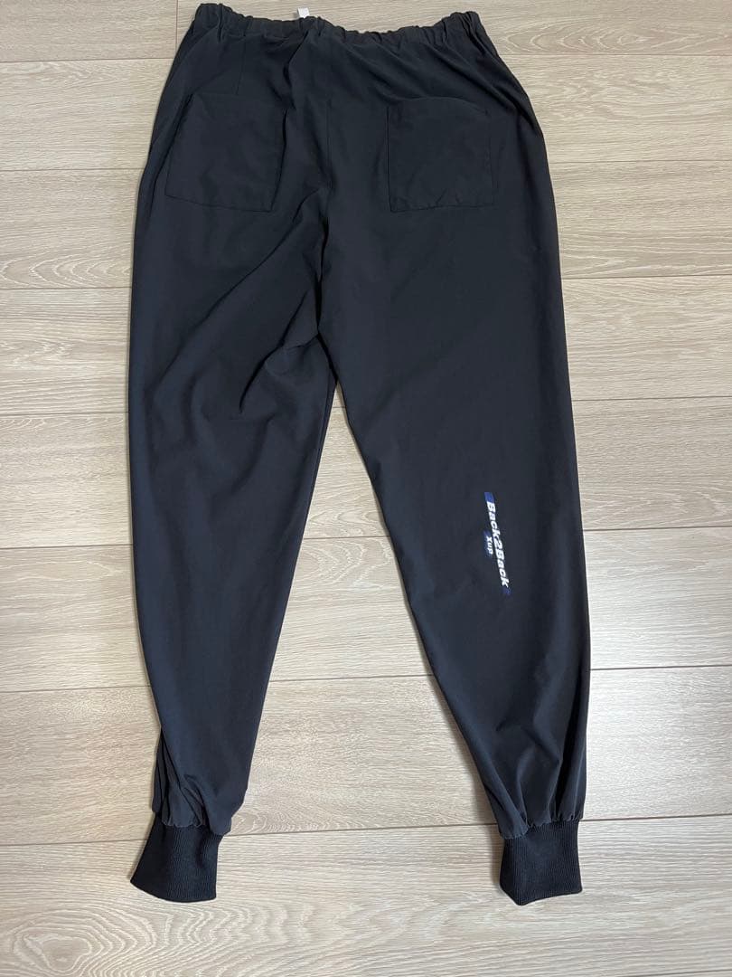 その他 XUP back 2 back nylon pants black