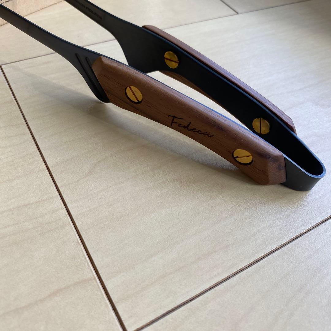 【新品未使用】FEDECA CLEVER TONG ウォルナット