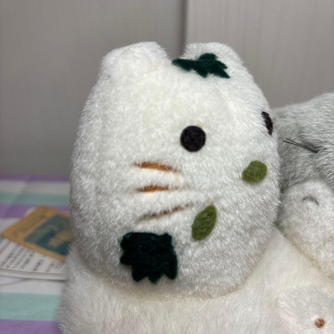 となりのトトロ ぬいぐるみ 雪だるま トトロ絵日記