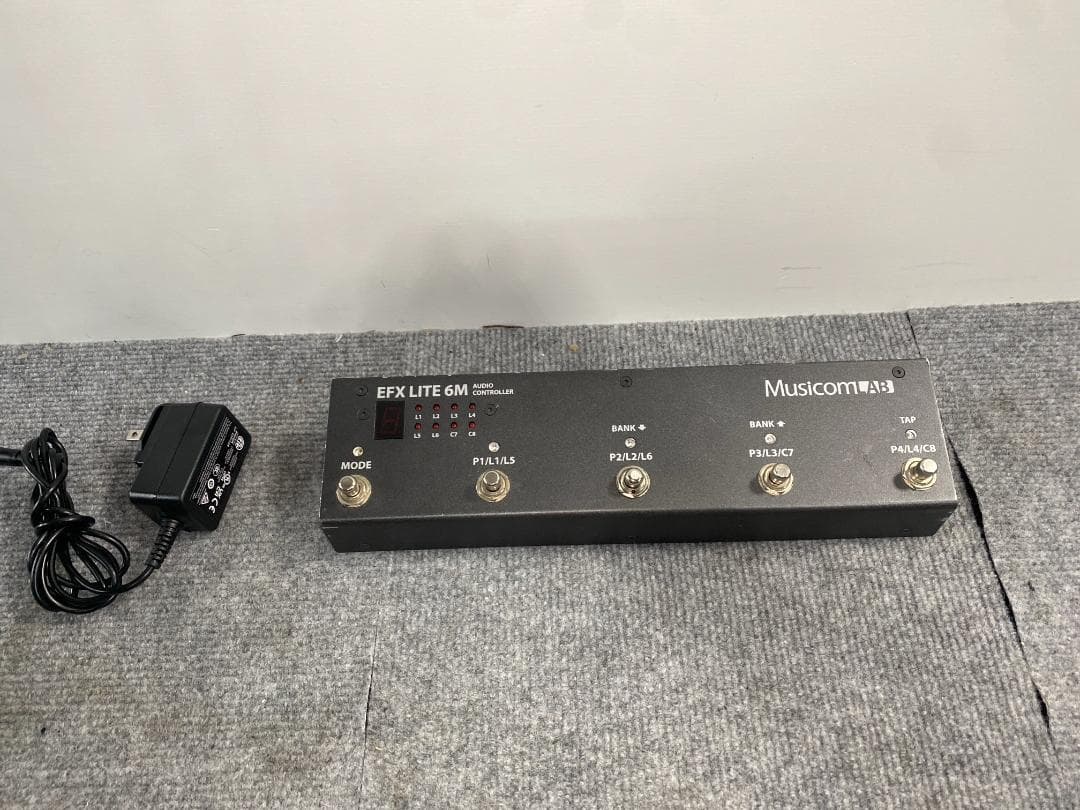 MUSICOM LAB EFX LITE 6M スイッチャー　ラインセレクター