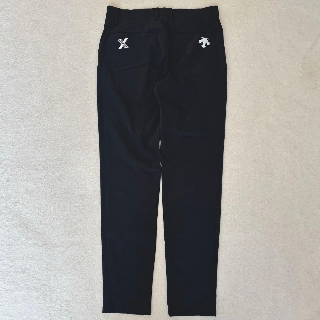 DESCENTE デサント \"シャウフェレ\" 着用モデル ストレッチパンツ 黒L