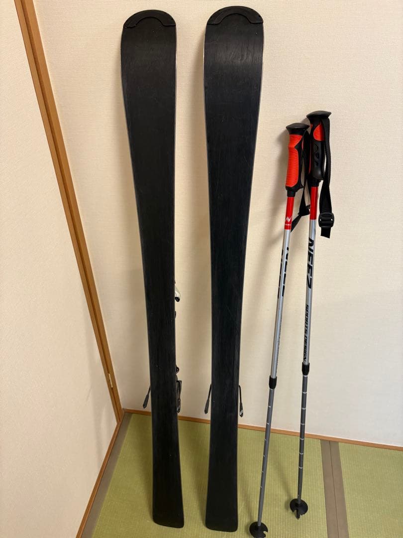ROSSIGNOL スキー板 バインディング付き