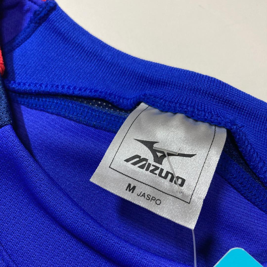 【未使用タグ付き】徳島ヴォルティス　ユニフォーム Mサイズ　MIZUNO　サイン