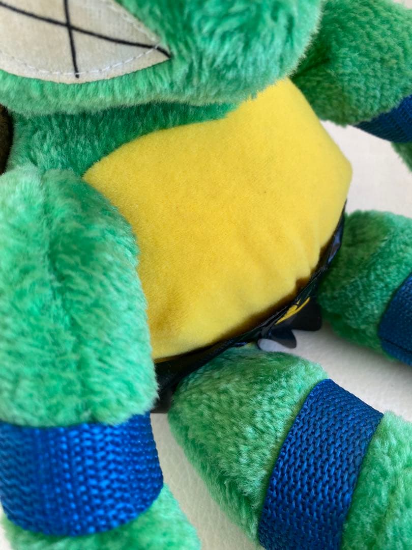 80's ミュータント　タートルズ　ニンジャタートルズ　レオナルド　ぬいぐるみ