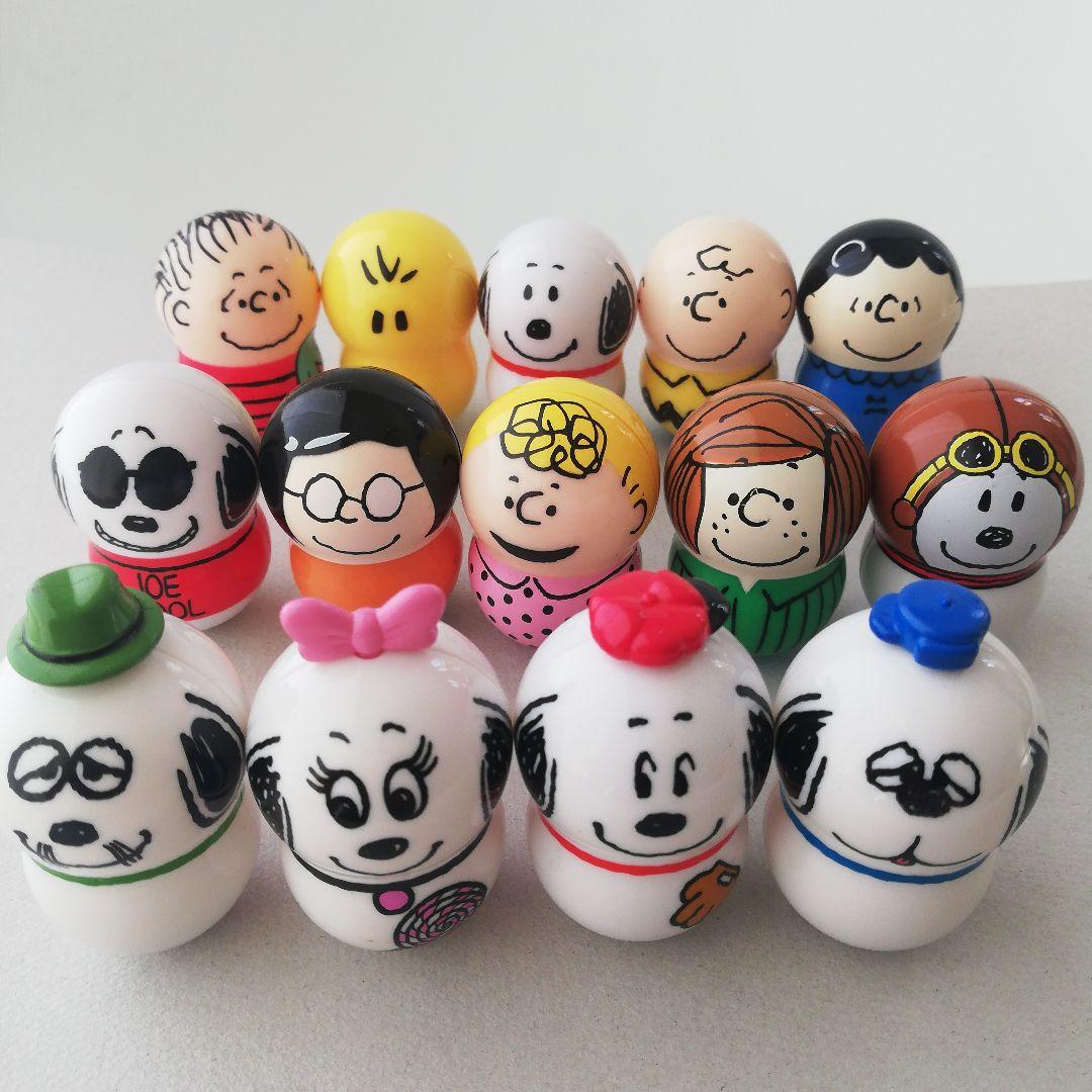SNOOPY　スヌーピー　ピーナッツ　おきあがりこぼし　フィギュア　食玩　人形