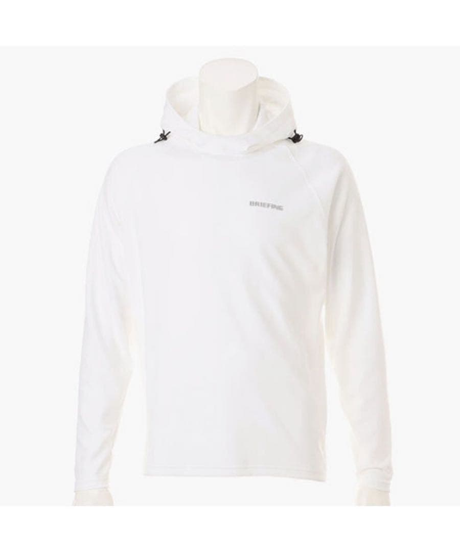 新品 BRG261M20 ブリーフィング TECH HOODIE ホワイト M