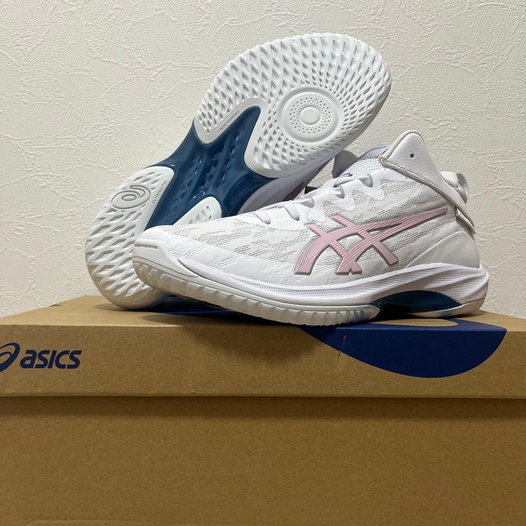 【新品未使用】ASICS GELHOOP V17 ホワイト/ピンク