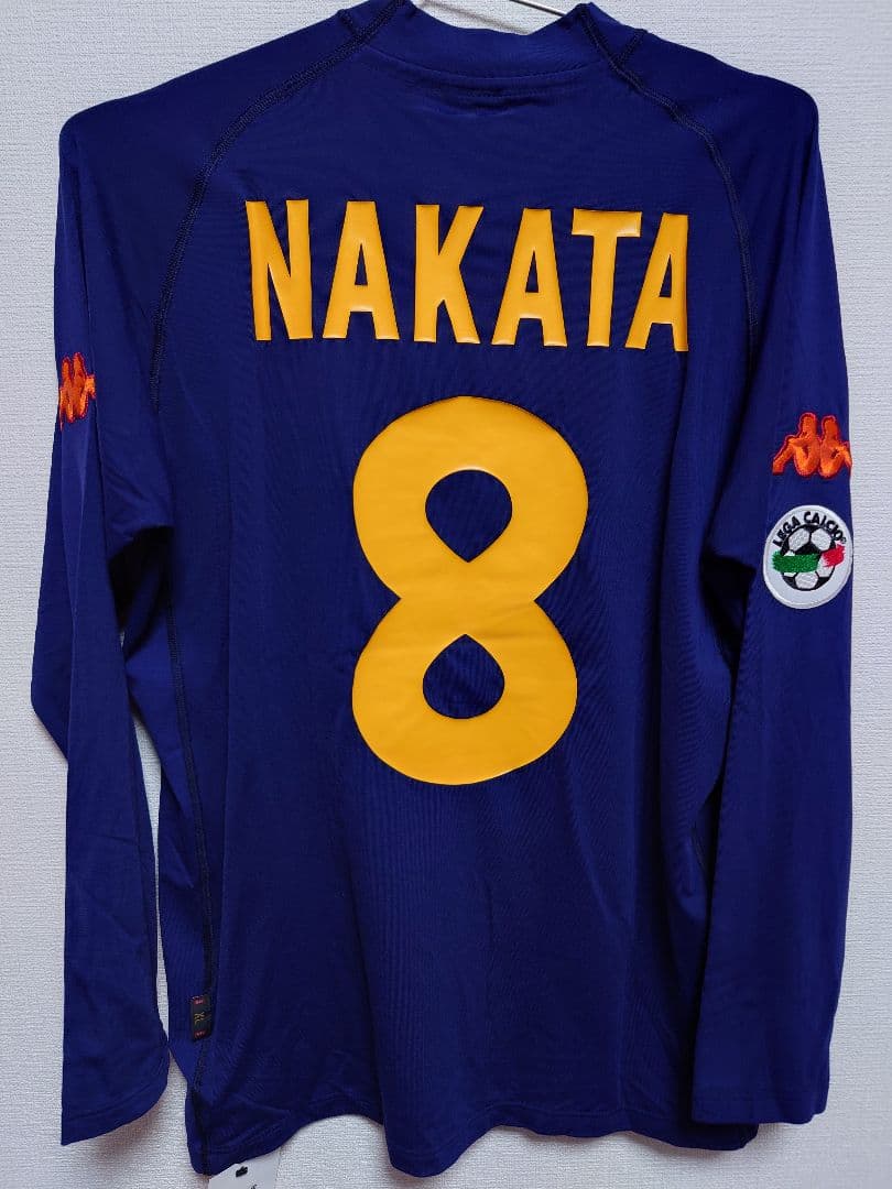 未使用　Kappa　2000〜2001　ASRoma　中田英寿　長袖　3rd