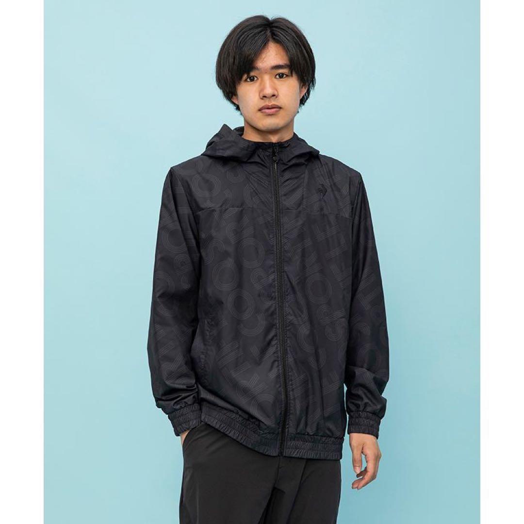 ルコックスポルティフ テニスウェア ジャケット QMMWJC30黒 メンズM新品