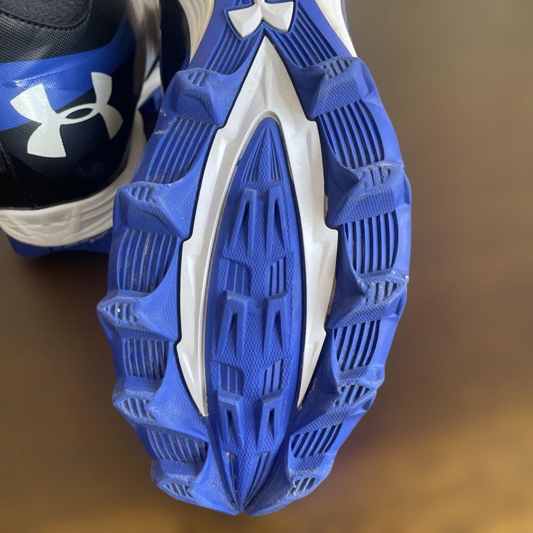 K*a様 UNDER ARMOUR 青 ハイカット スパイク