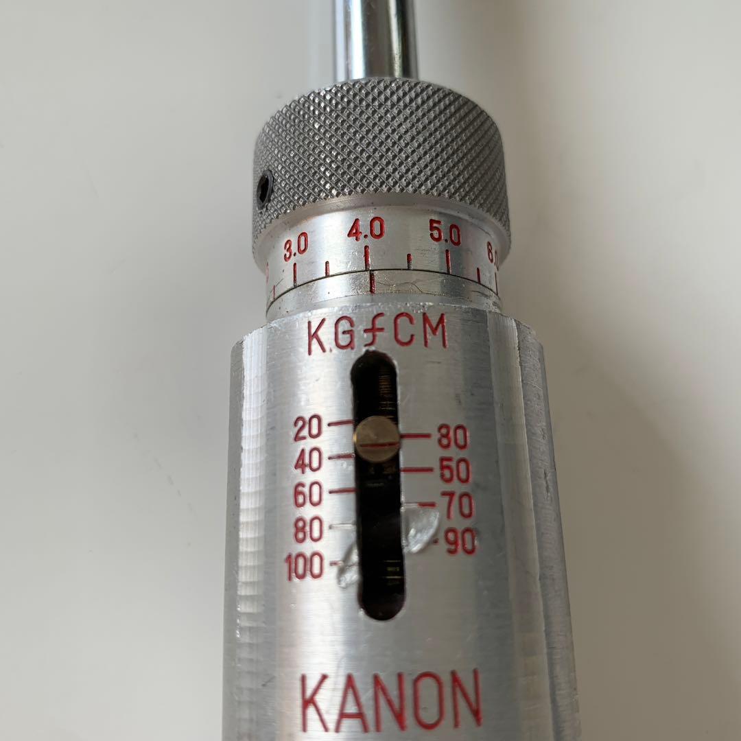 Kanon トルクドライバー100L （－）ビット付き