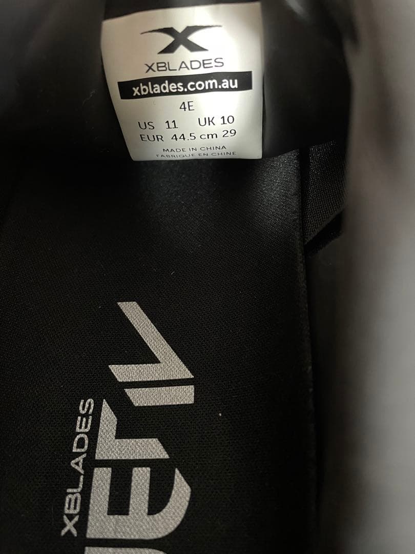 XBLADES ラグビースパイク JET-F20-M-BLK 29cm