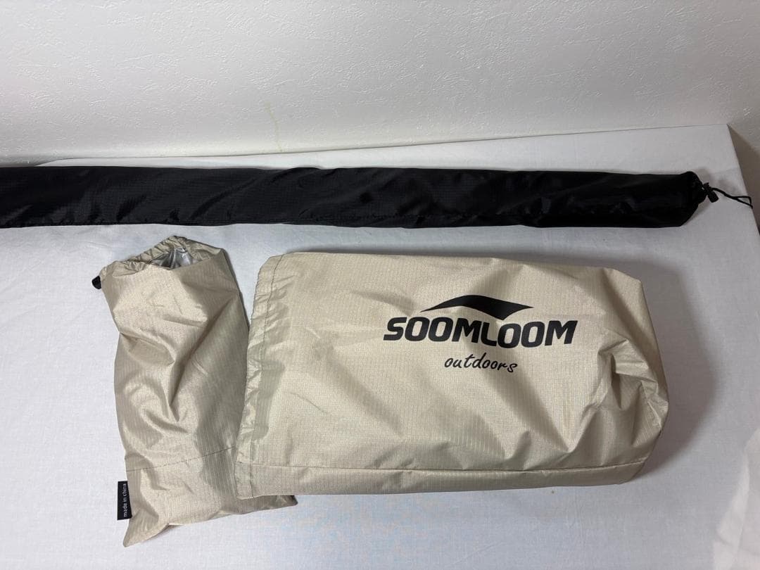 [新品未使用]タープ&ポールセット[Soomloom][FIELDOOR]
