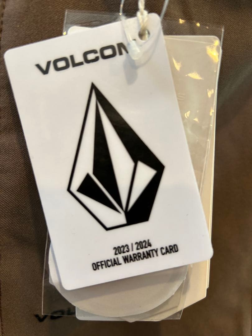 【新品未使用】VOLCOMボルコムスノーボードウェア　ビブパンツ