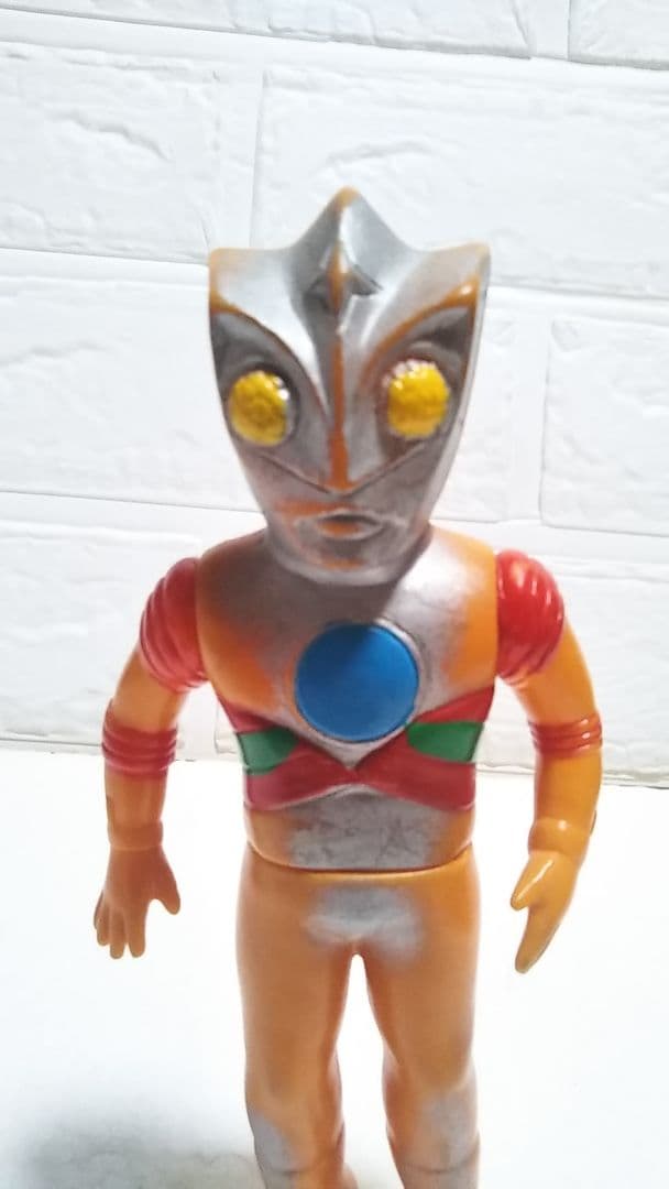 【貴重】トリプルファイター ソフビ 無版権 パチソフビ 当時物 1970年代