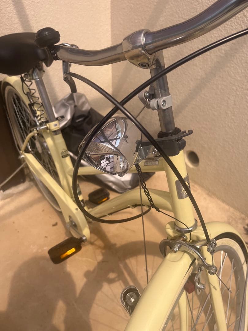 アイボリー シティサイクル 前照灯付き