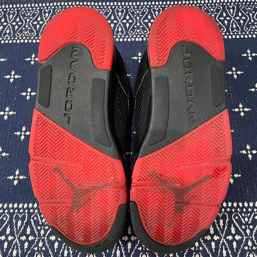NIKE JORDAN 5 28cm 黒/赤