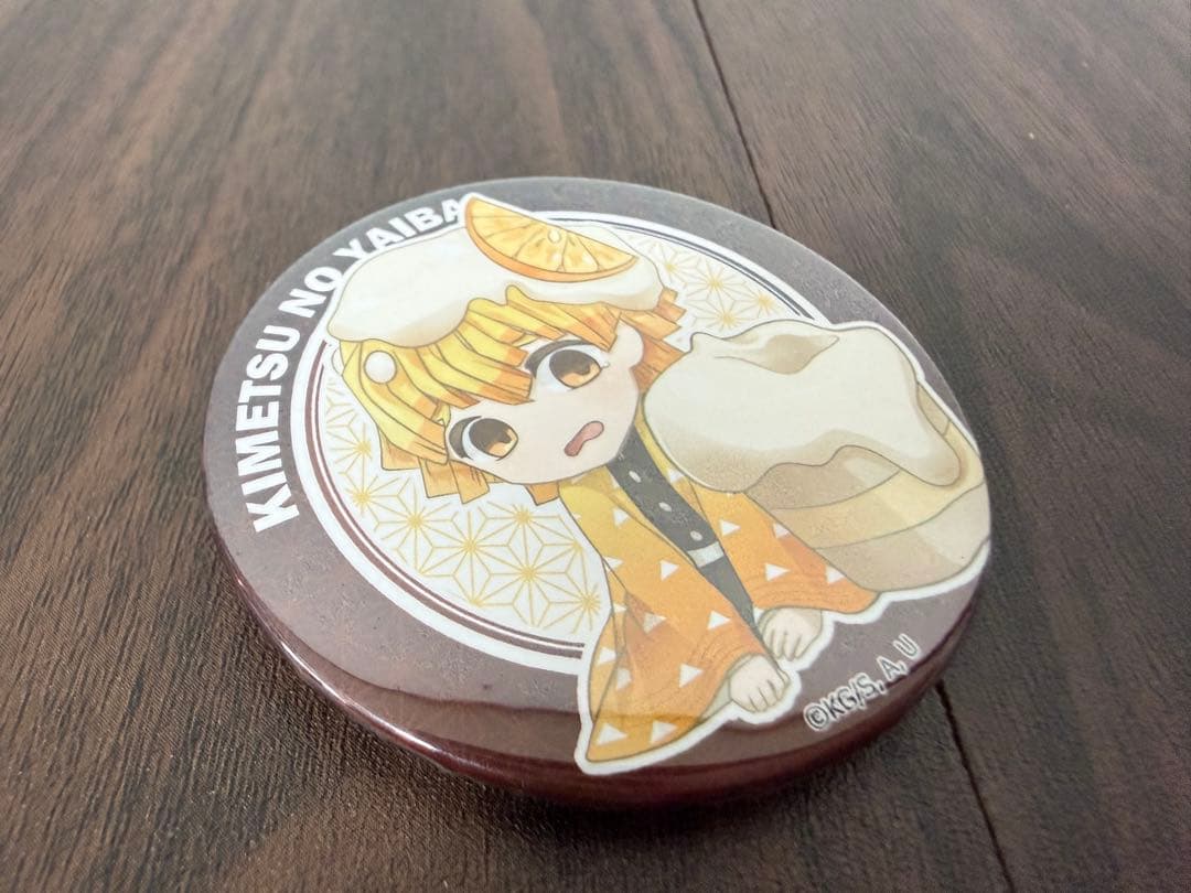 【限定品】鬼滅の刃　プリロール 缶バッジ 我妻善逸 2019