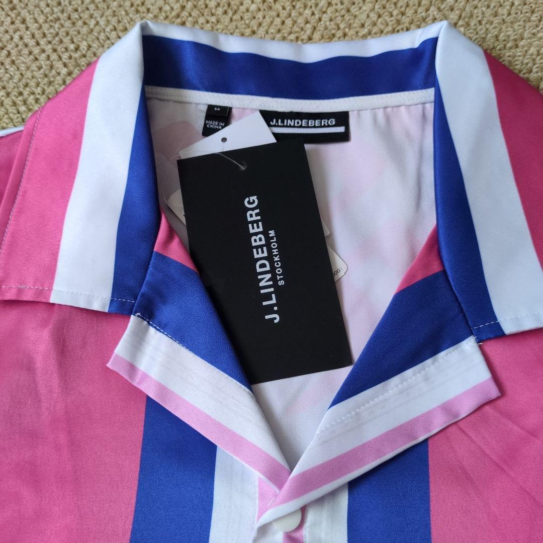 ラスト1点　新品　J.LINDEBERG ショートスリーブシャツ 　ゴルフシャツ