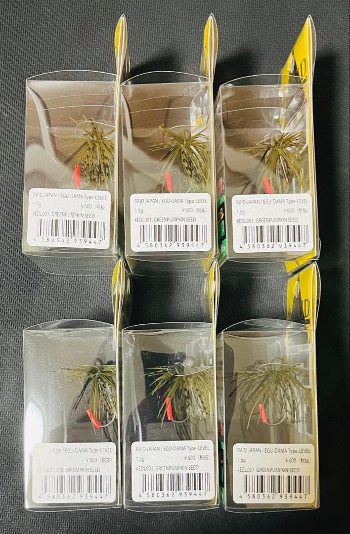 RAIDJAPAN EGU-DAMA TYPE-LEVEL 1.5g 6個セット