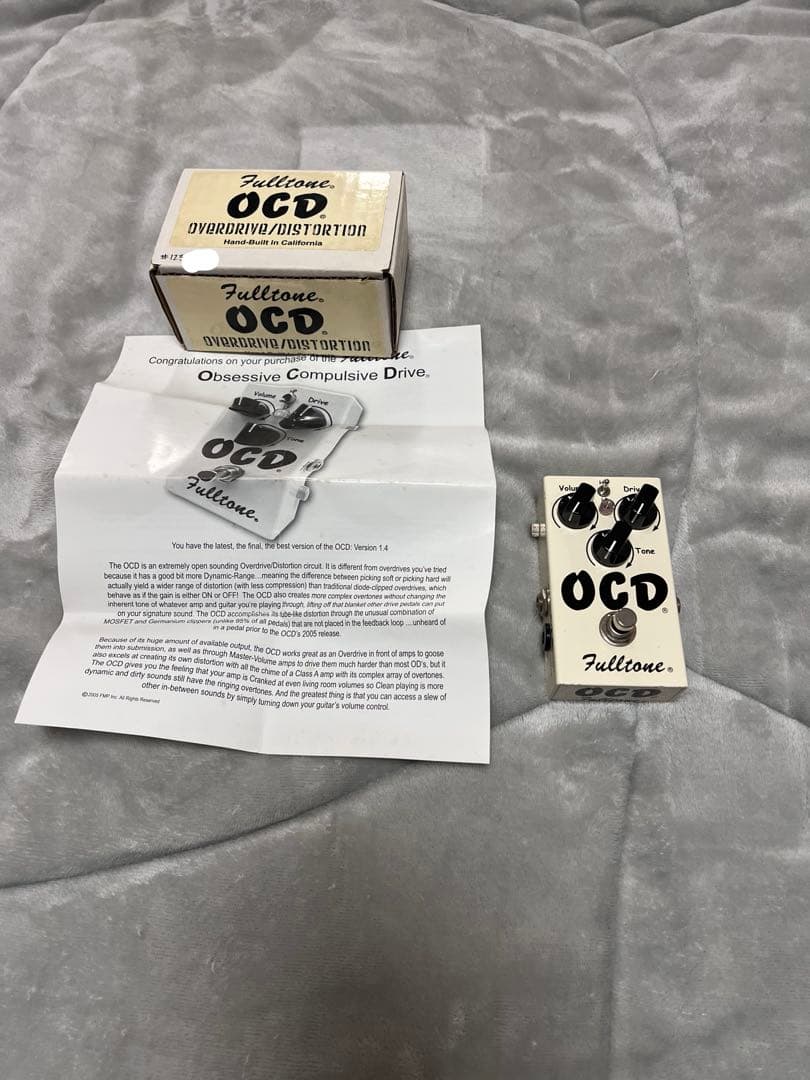 ギター fulltone OCD ver 1.7