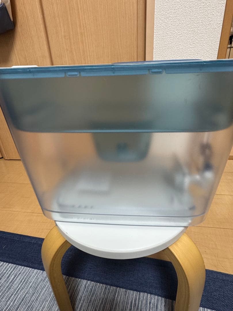 BRITA 浄水器 透明・青　純正カートリッジ5個
