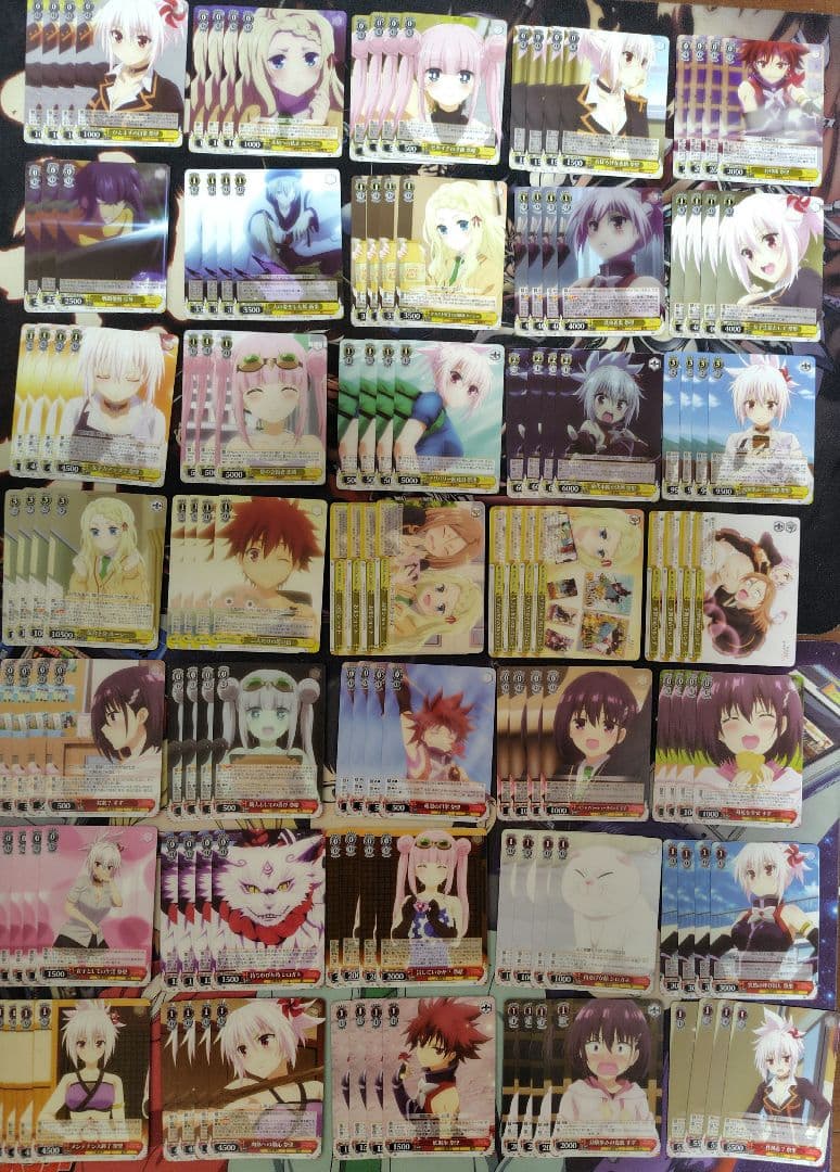ヴァイスシュヴァルツ　あやかしトライアングル　8門　デッキ　パーツまとめ売り