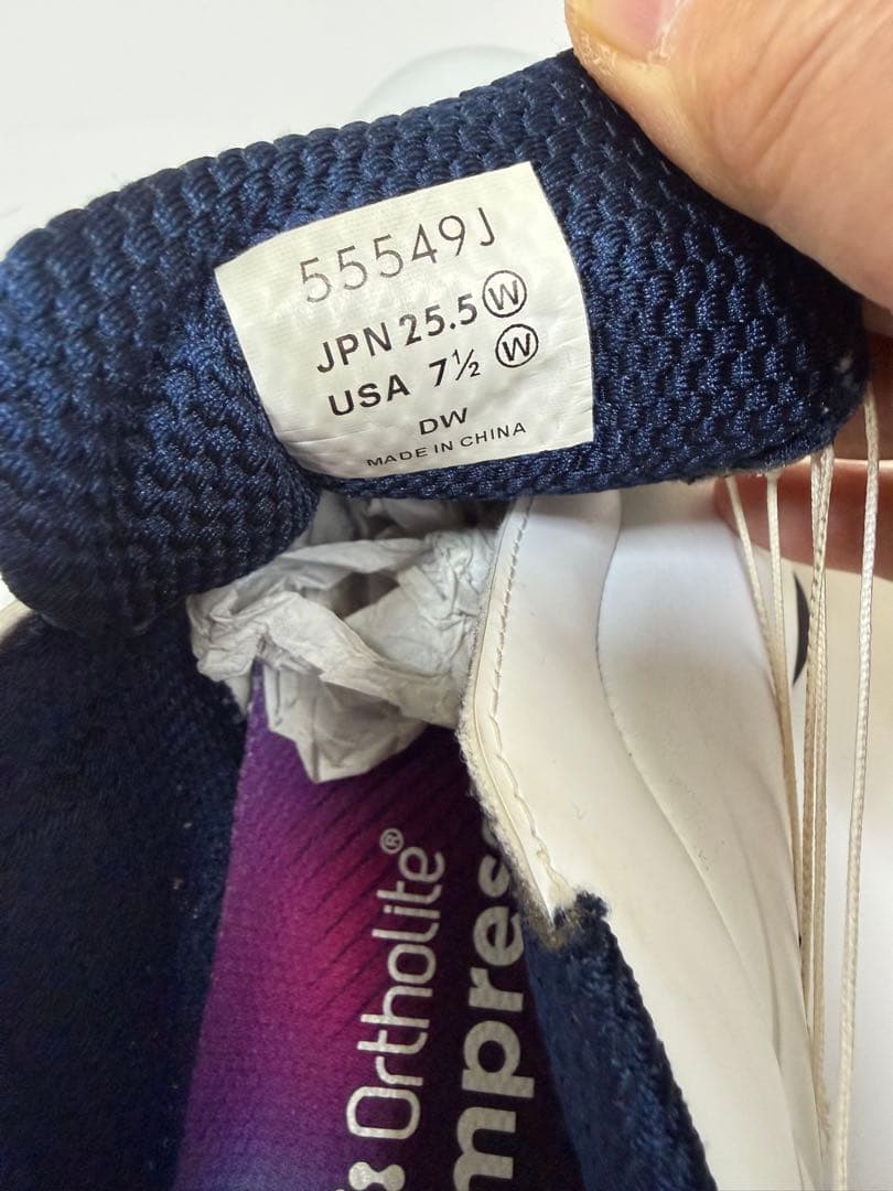 超美品【フットジョイ】25.5ゴルフシューズ ツアーアルファ ボア 55549J