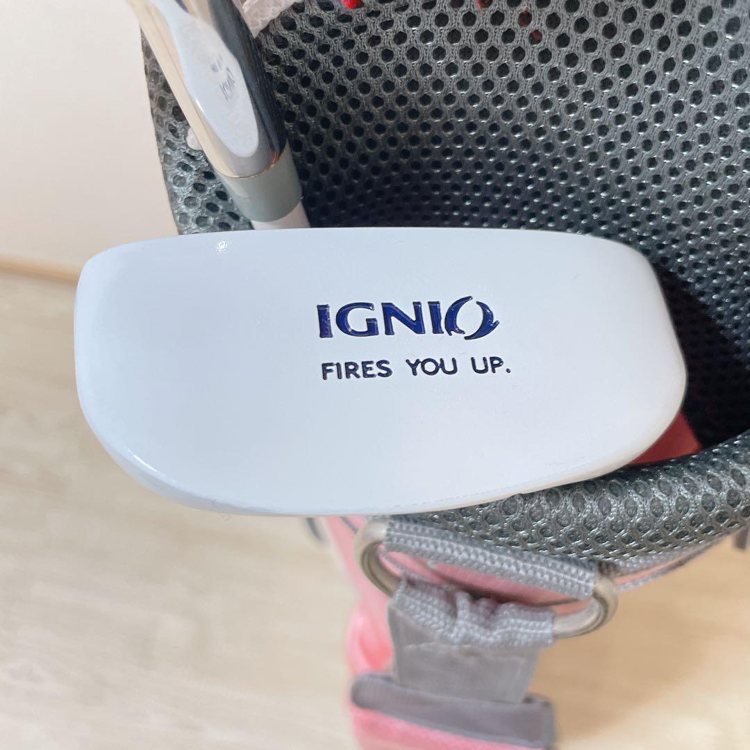 【ほぼ未使用】IGNIO イグニオ　レディース　クラブセット　キャディバッグ付き