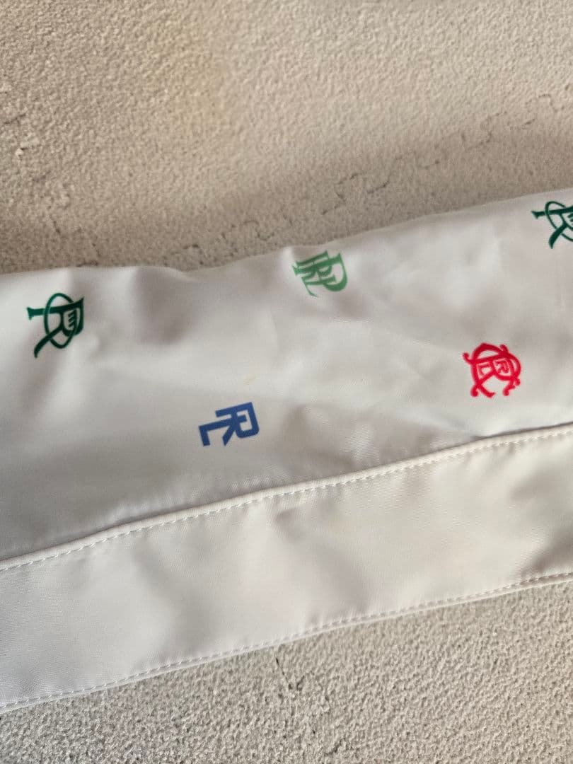 POLO ゴルフバッグ ロゴ入り ホワイト