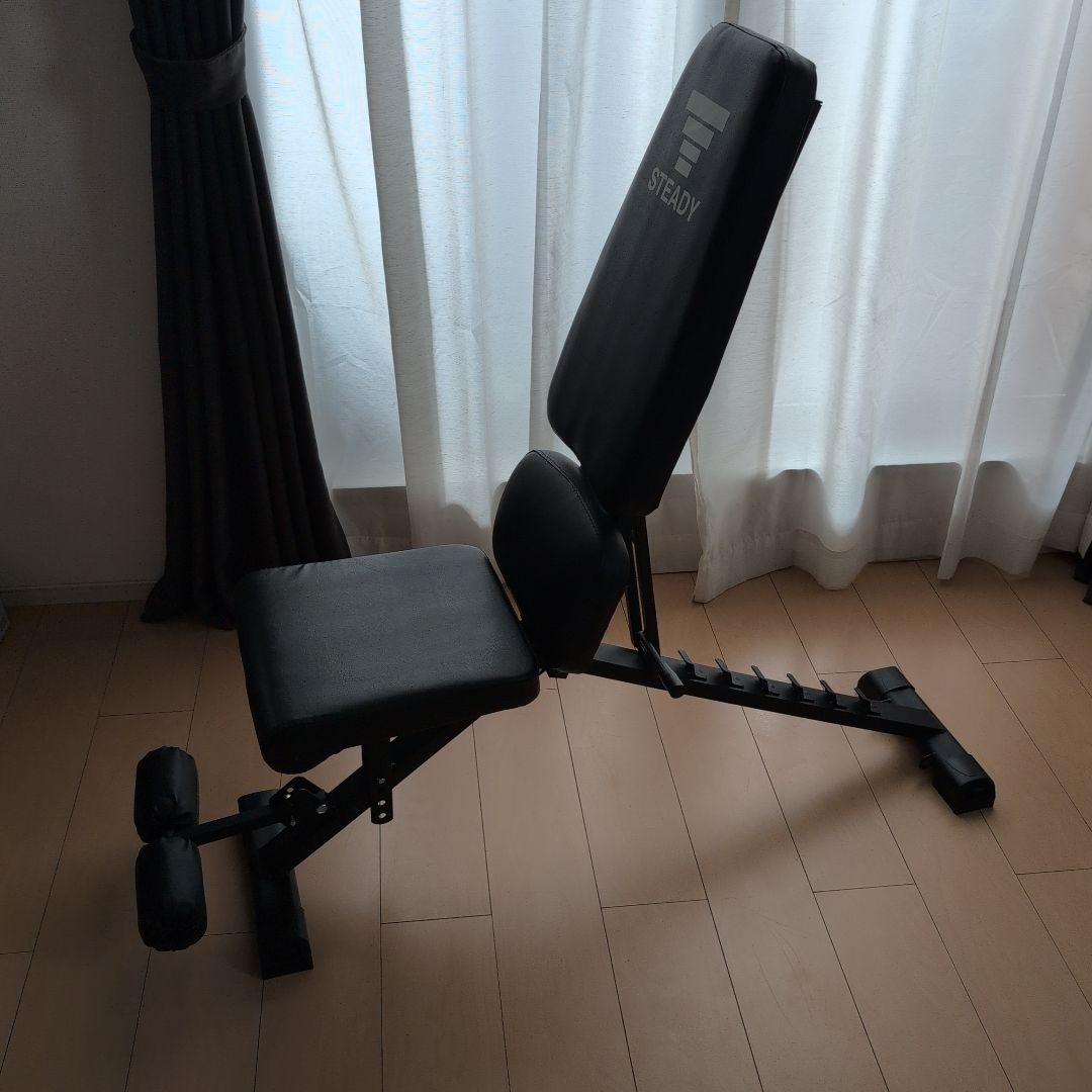 智*晴様 STEADY 調整可能トレーニングベンチ 折りたたみ式