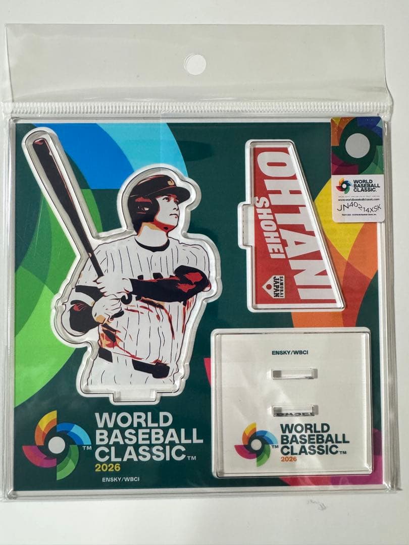 大谷翔平 WBC 2026 記念グッズ　アクリルスタンド2種セット