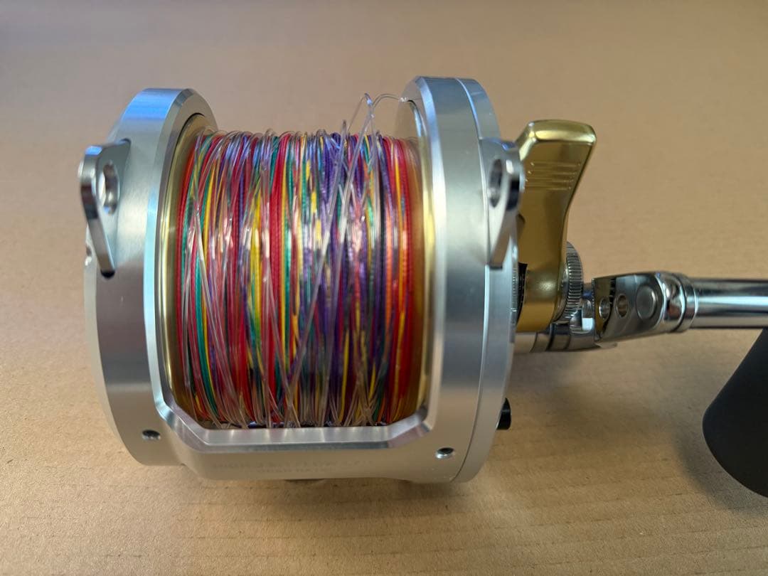 【未使用】シマノ タリカ50Ⅱ PE15号600m付 泳がせ キハダ クロマグロ