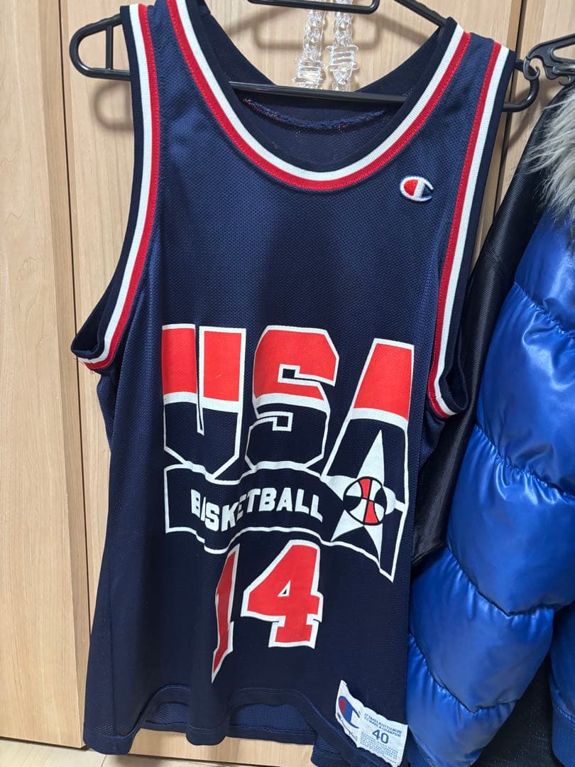 Champion USA ゲームシャツ　90s hiphop SWAG NBA