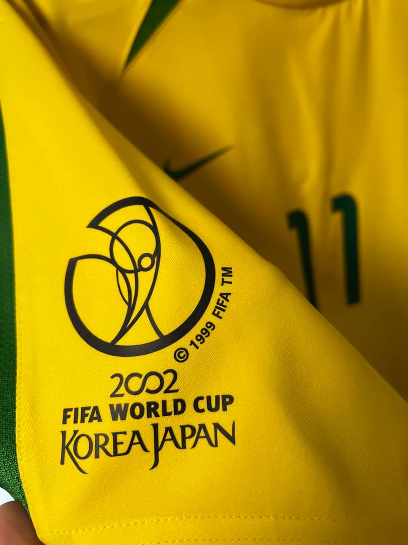ロナウジーニョ 日韓W杯 ブラジル代表 11番 ユニフォーム