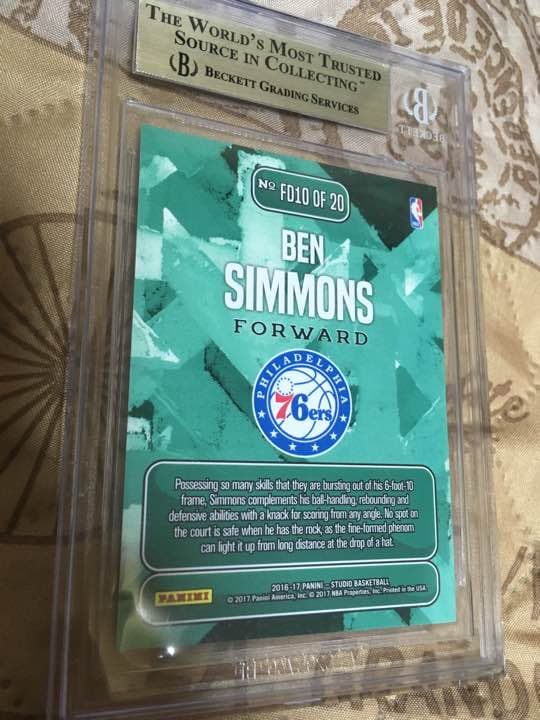 panini  Ben Simmons ベンシモンズ  ルーキー 注目 レア！