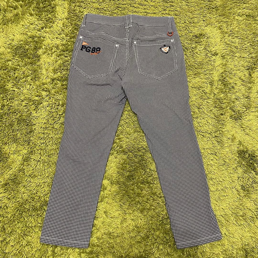 パーリーゲイツ PEARLYGATES ストレッチパンツ 千鳥格子柄 サイズ0