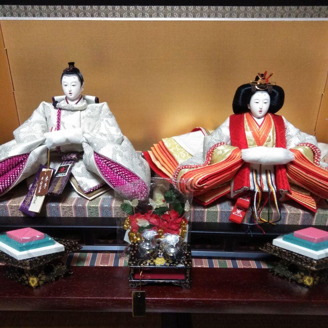 雛人形　親王飾り　限定作品雅舞　平安道翠　官邸雛
