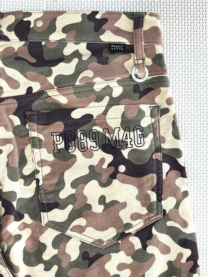 パーリーゲイツ パワフルコットンストレッチ フィールサーモパンツ（CAMO／5）