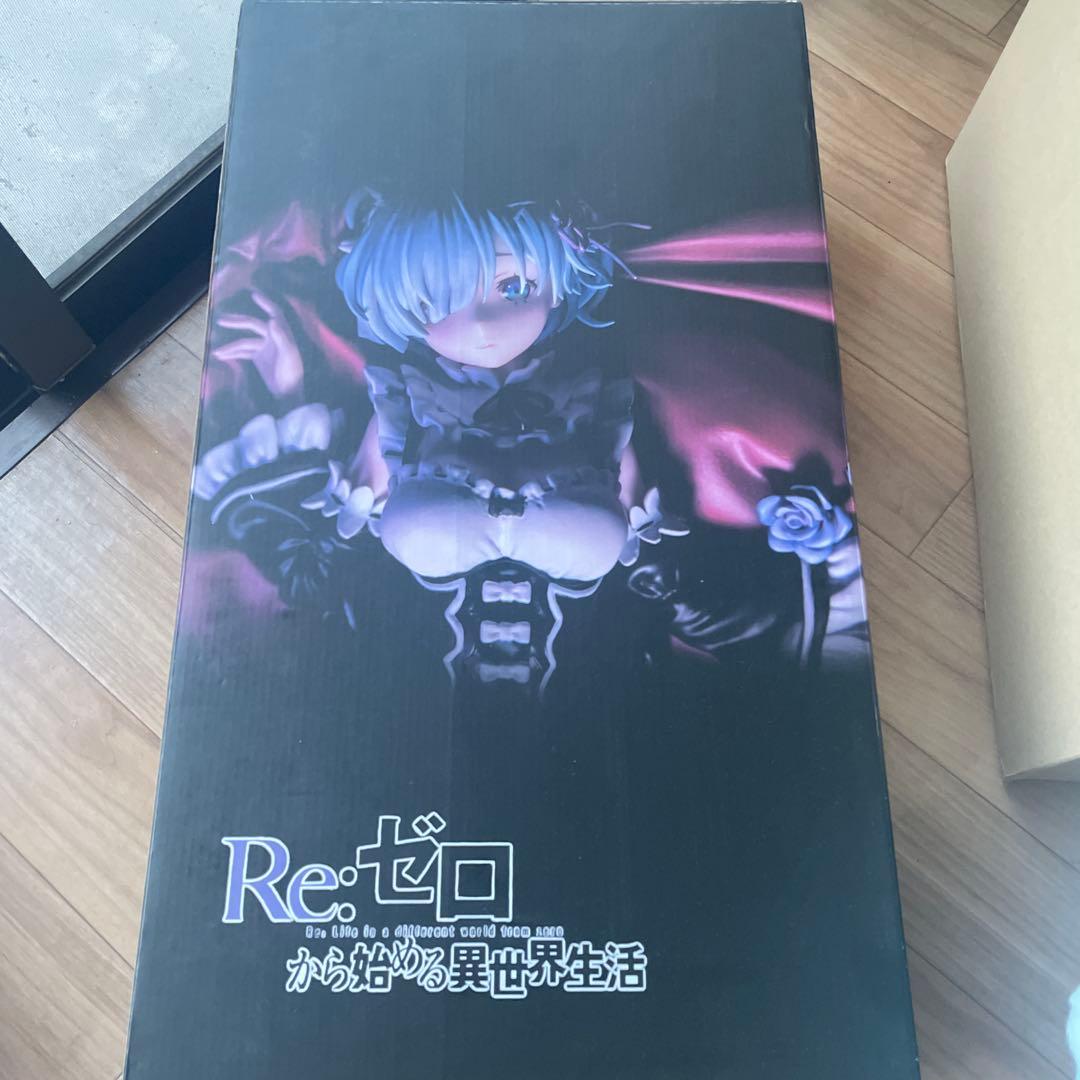 Re:ゼロ レム フィギュア 額縁 スタチュー ガレージキット