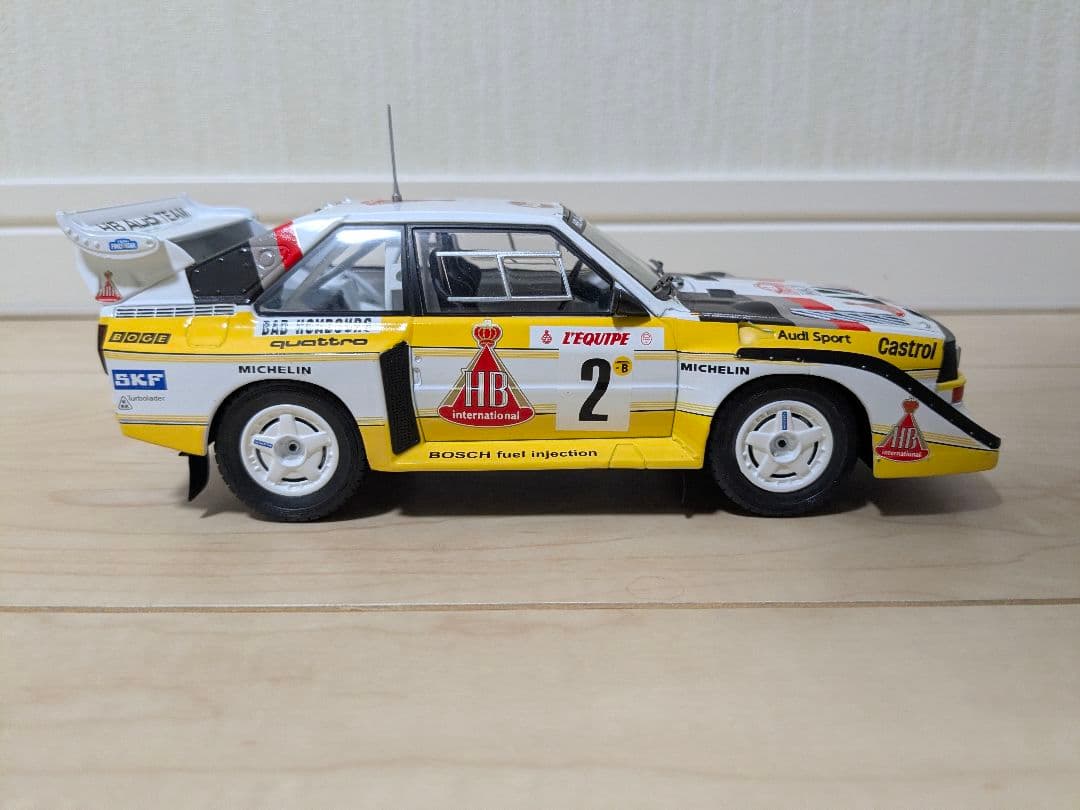 IXOミニカー Audi Sport Quattro S1 1986 1/24