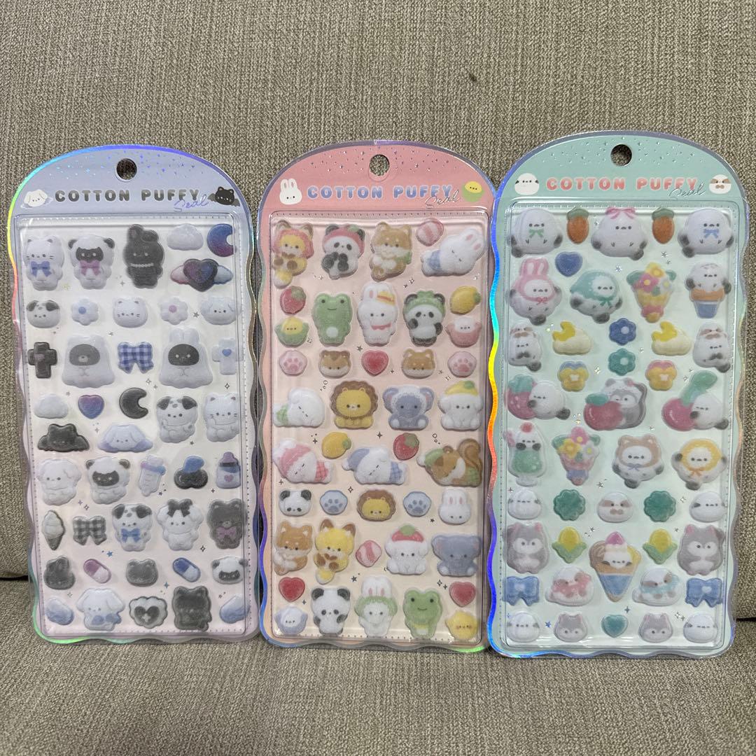 コットンパフィ　ボンボンドロップシール　オリジナル　サンリオ　正規品