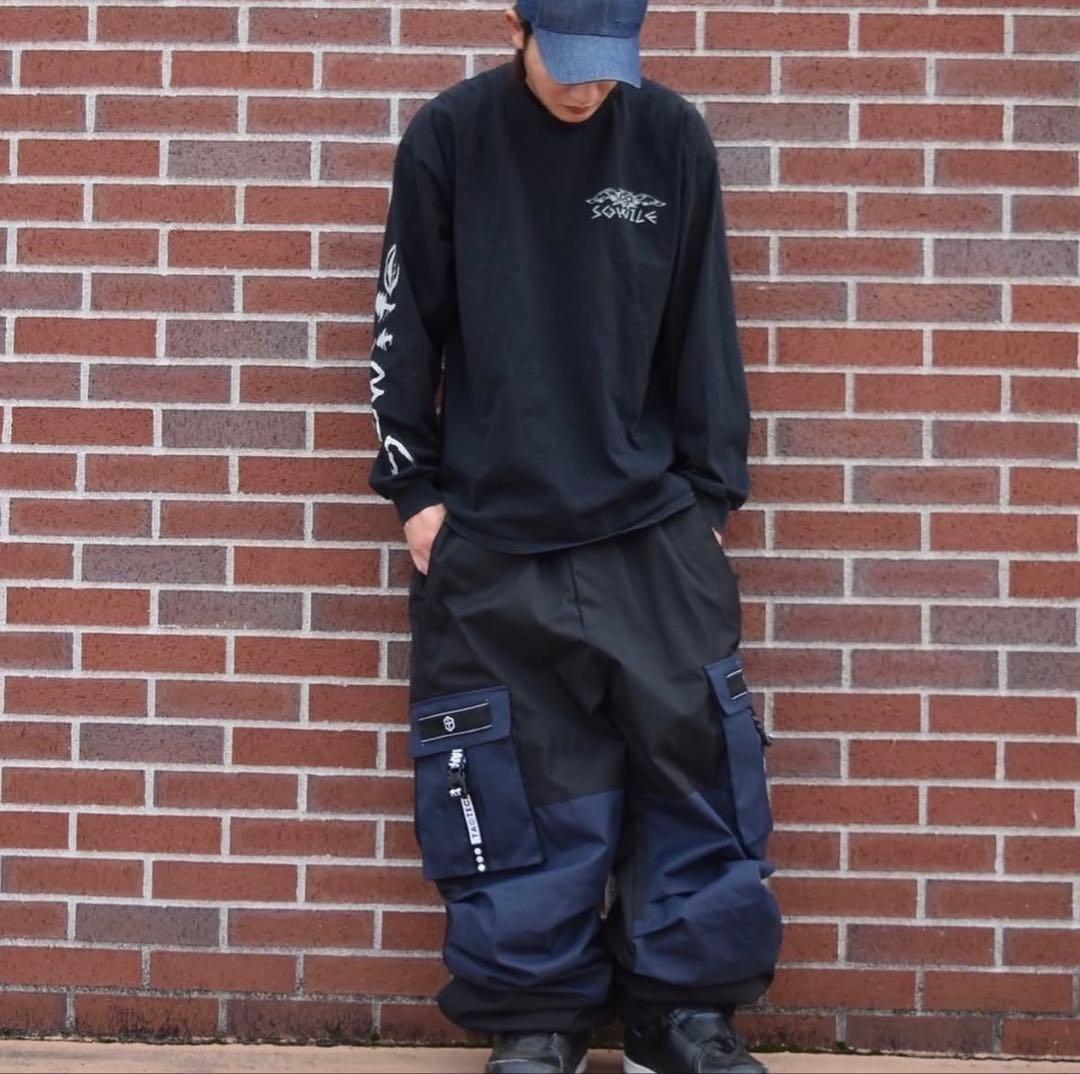 【限定カラー】TaoTech 2L スノーパンツブラックネイビーMサイズ