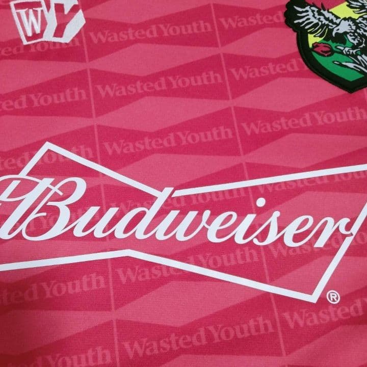 ウェア 2185 Wasted Youth Budweiser Soccer Shirt