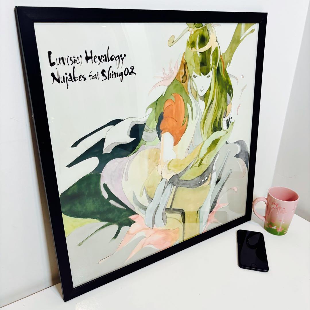 額付50×50cmポスター Nujabes Luv(sic) Hexalogy