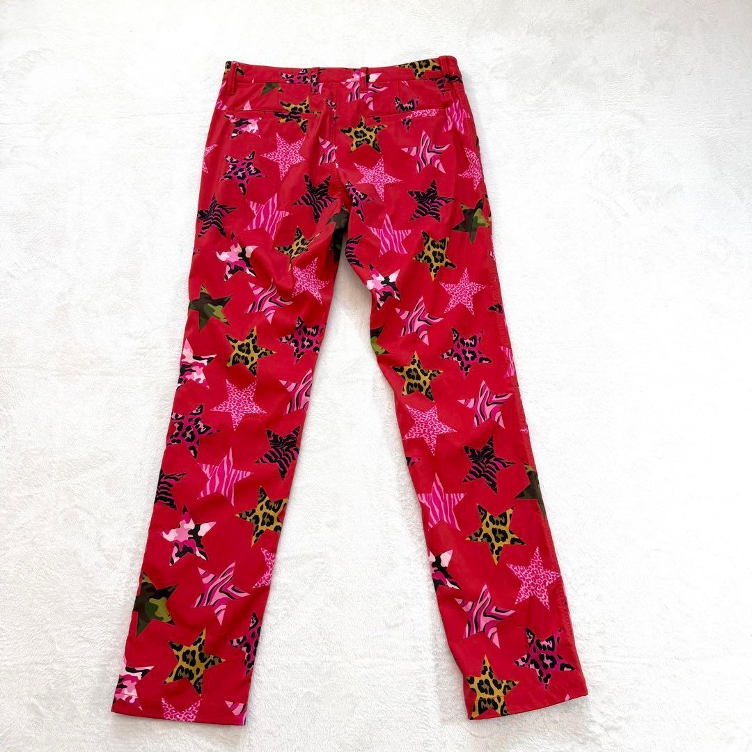 DANCE WITH DRAGON スター総柄パンツ 新品3