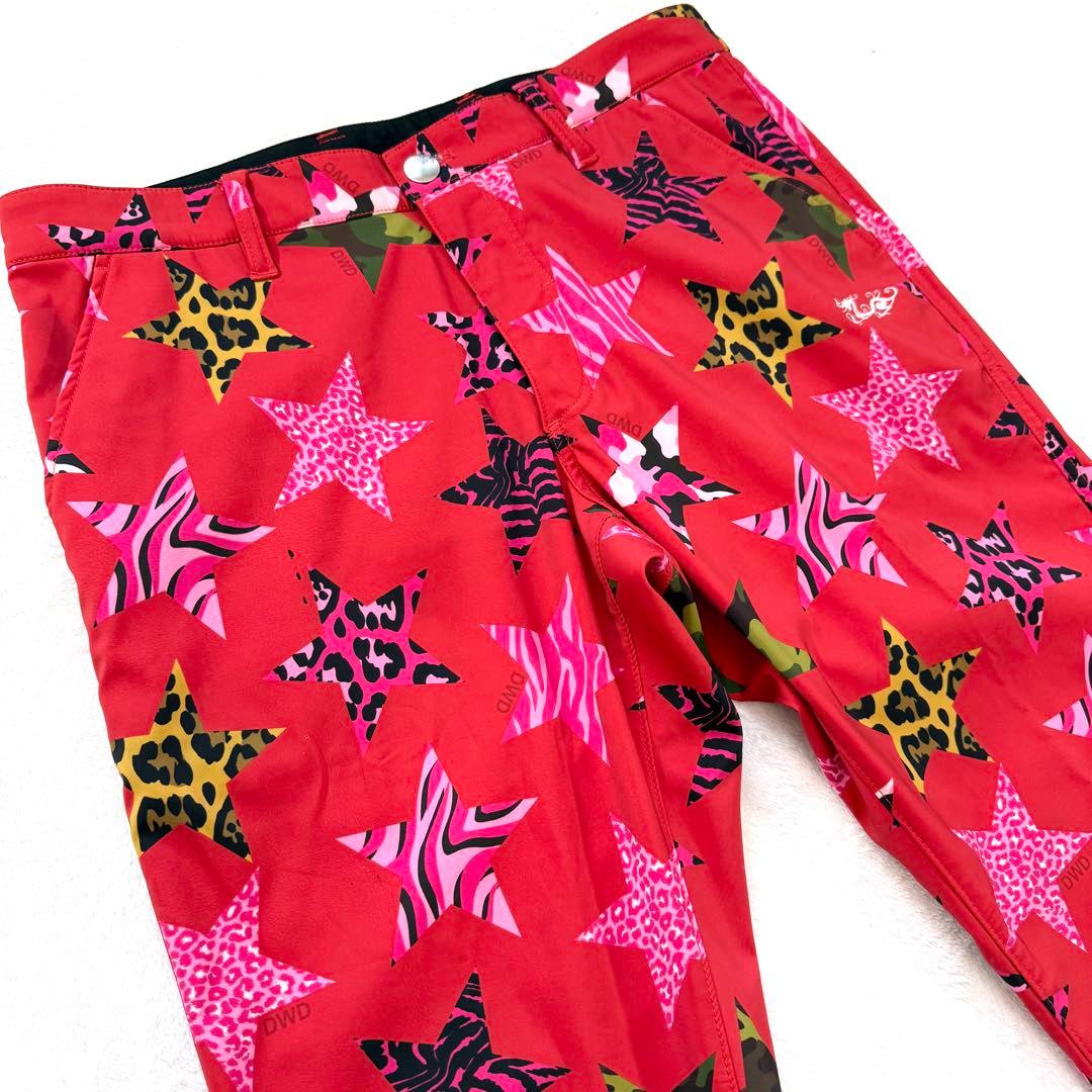 DANCE WITH DRAGON スター総柄パンツ 新品3