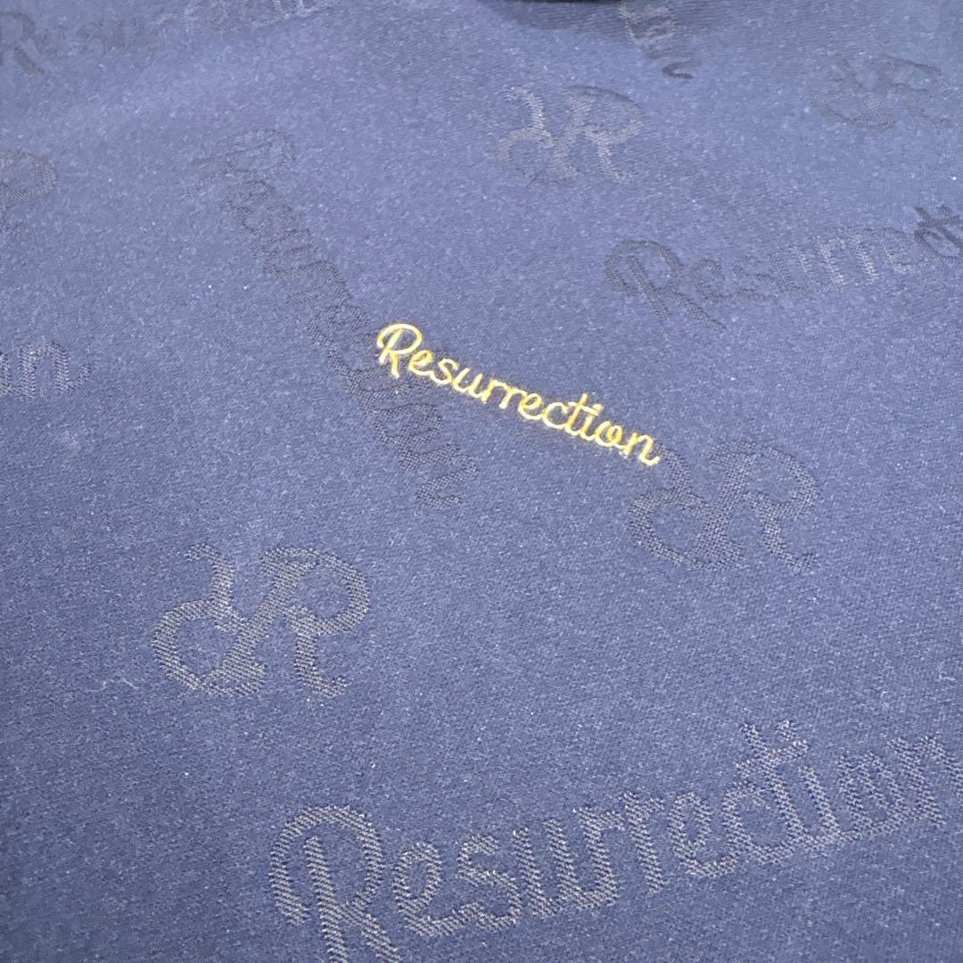 Resurrection ネイビー Lサイズ モックネック