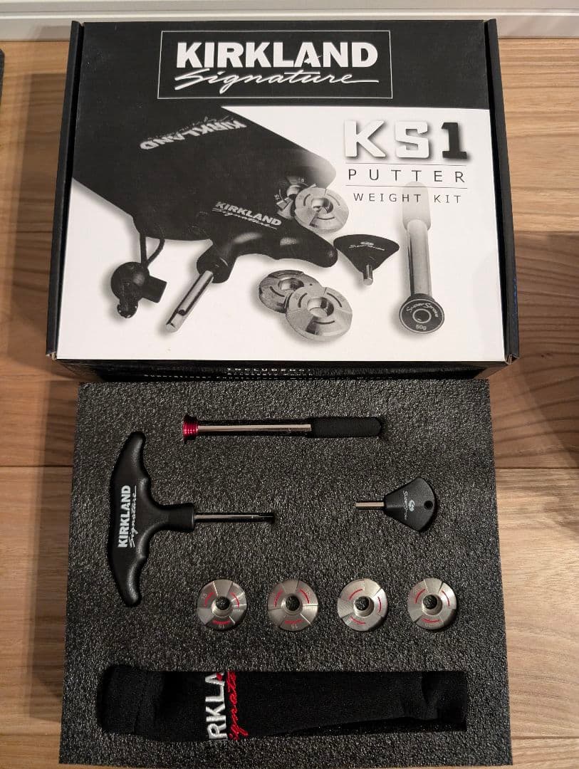 コストコks1パター　Kirkland Signature ウェイトキット付