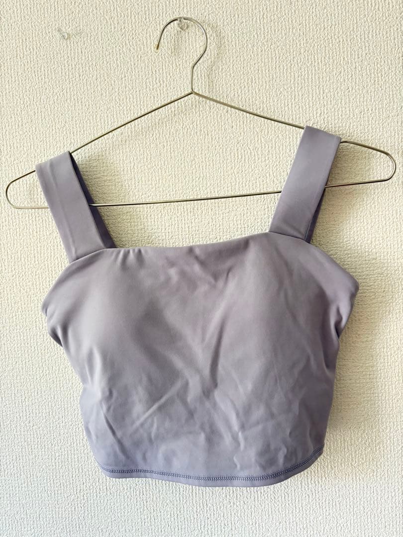 新品・未使用・Werthy 野沢和香　トップス　Sサイズラベンダー　YOGA